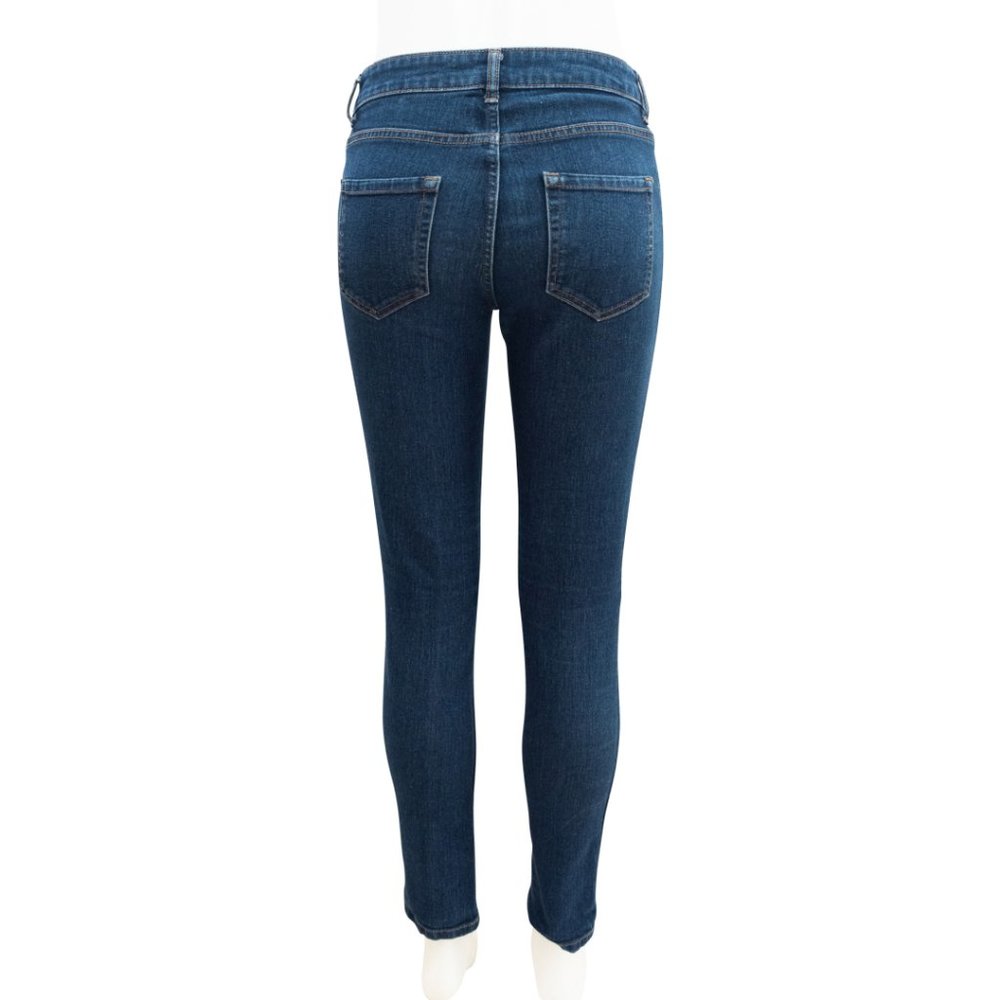 Forever 21 Womens Dark Blue Denim Skinny Jeans - Size 27 - Picture 2 of 2